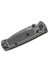 Benchmade Mini Bugout CF-Elite - 2.82" Black DLC Plain Blade, S30V, Graphite Black CF-Elite Handles (533BK-2)