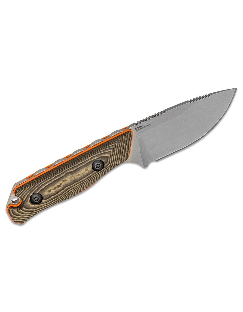 Benchmade Hunt Hidden Canyon Hunter - 2.79" Drop Point, S90V, Richlite/Orange G10 Handles (15017-1)