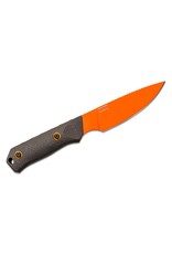 Benchmade Raghorn - 4.64" Orange Cerakoted Drop Point, CPM-CruWear, Carbon Fiber Handles (15600OR)