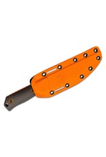 Benchmade Raghorn - 4.64" Orange Cerakoted Drop Point, CPM-CruWear, Carbon Fiber Handles (15600OR)