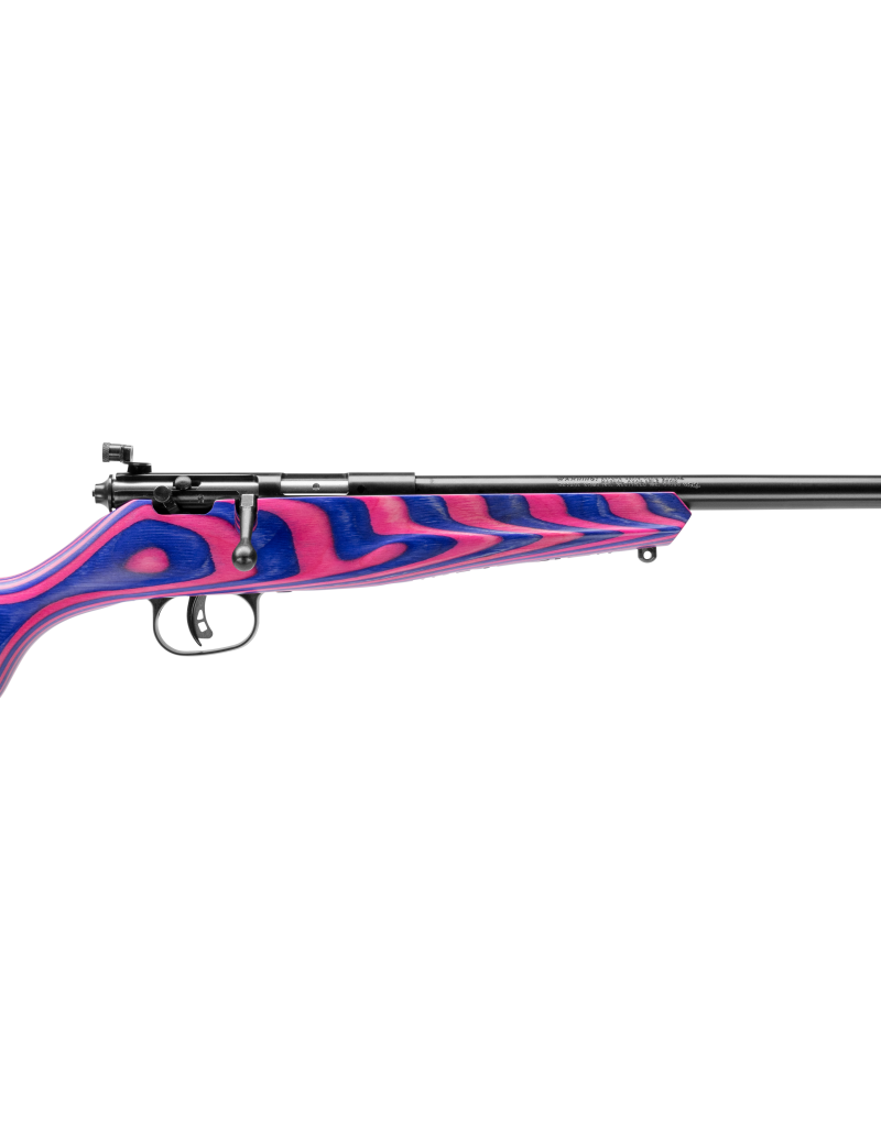 Savage Rascal Minimalist Youth 22LR Rifle (16.1") - Pink/Purple (13797)