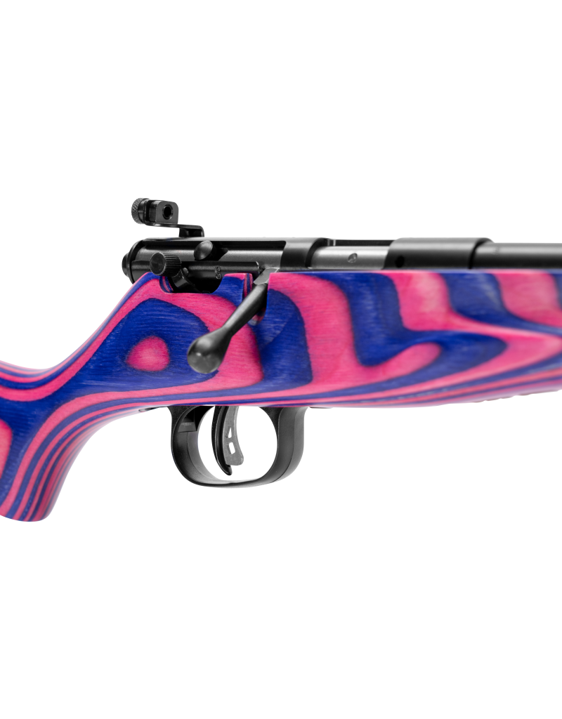 Savage Rascal Minimalist Youth 22LR Rifle (16.1") - Pink/Purple (13797)