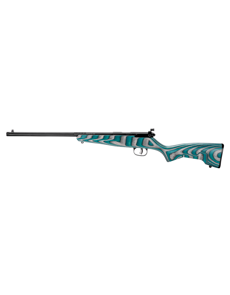 Savage Rascal Minimalist Youth 22LR Rifle (16.1") - Teal/Gray (13802)