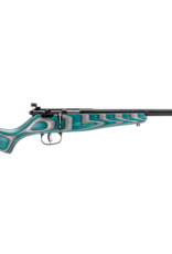 Savage Rascal Minimalist Youth 22LR Rifle (16.1") - Teal/Gray (13802)