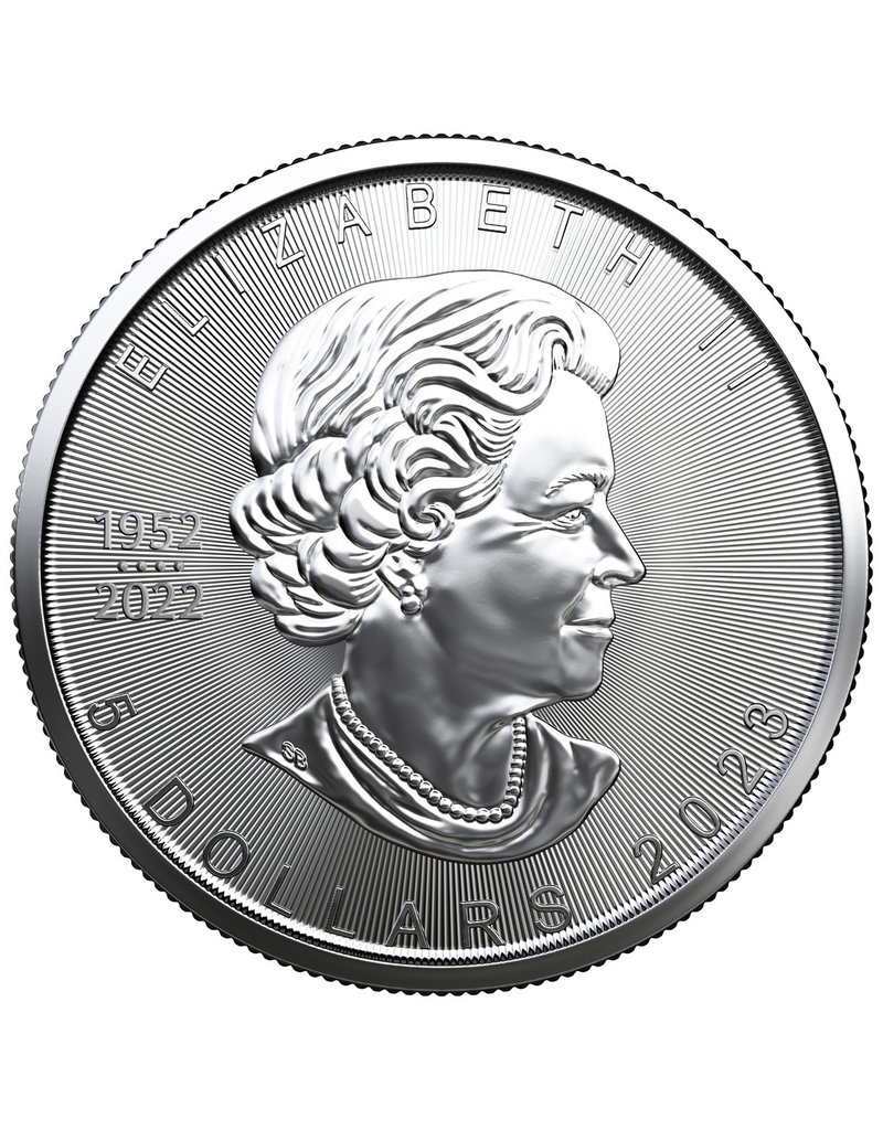 Royal Canadian Mint 1 oz 2023 Canadian Silver Maple Leaf Coin (CSML-23)
