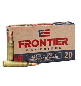Frontier - 223 Rem, 55gr, HP - Match, Box of 20 (FR140) — Tundra Supply