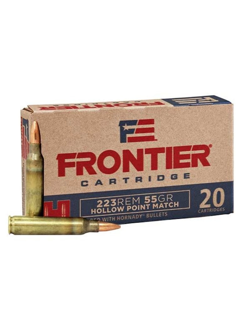 Frontier - 223 Rem, 55gr, HP - Match, Box of 20 (FR140)