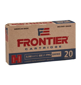Hornady - 5.56 NATO, 55gr, FMJ, Box of 20 (FR200) — Tundra Supply