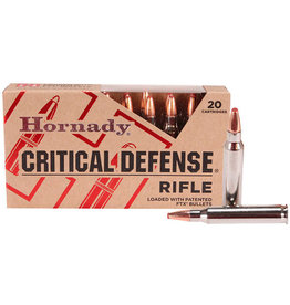 Hornady Critical Defense - 308 Win, 155gr, FTX, Box of 20 (80920)