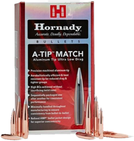 Hornady A-Tip Match Bullets - 6mm, 110gr, .243", A-Tip, Box of 100 (24531)