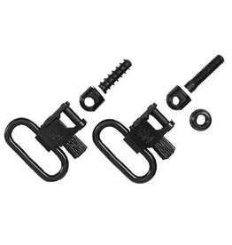 Uncle Mike's Quick Detach Sling Swivels, 1", Machine Screw, Blued (MO10012)