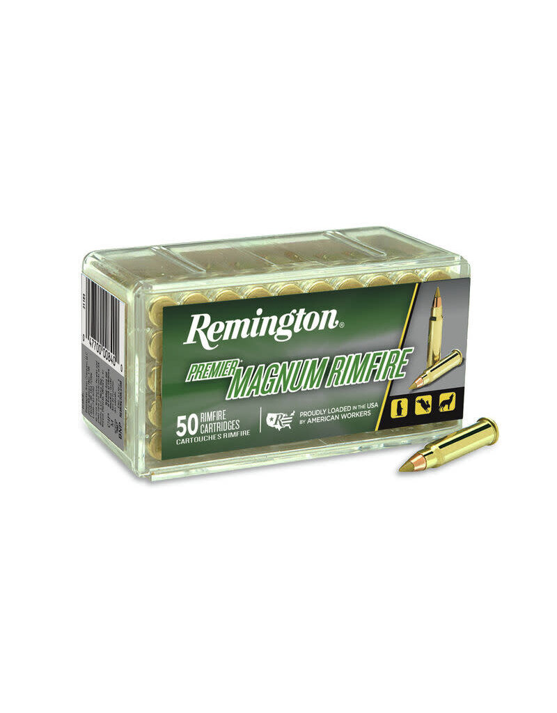 Remington Premier Magnum - 17 HMR, 17gr, V-MAX, Box of 50 (28464)