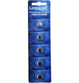 Loopacell CR1/3N Pack of 5 Batteries (LOOP1/3NLITH5PK)