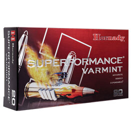 Hornady Superformance - 222 Rem, 55 gr, V-Max, Box of 20 (8316)