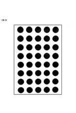 Action Target - Military 3" Circle Training Paper Target (VB-3)