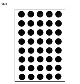 Action Target - Military 3" Circle Training Paper Target (VB-3)