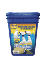Invincible Marine Invincible Marine Boat Bucket Kit - 32 oz Bottles, Sponge, Carry Bucket (BRKIT3)