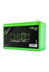 Norsk Lithium Ion Battery - 15Ah, 11.1V, Green, LED Indicator,  Dual USB (20-115)