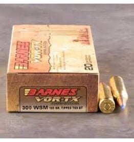 Barnes VOR-TX Rifle Ammo 300 WSM, TTSX BT, 165 Grains (21536)
