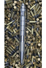 Tundra Supply Tactical Pen, Silver - Black Ink, Medium Point (TUN-TACPEN-BLK-SILVER)