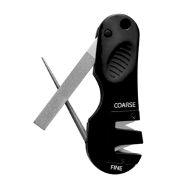 AccuSharp Knife Sharpener - 4-in-1, Black (029C)