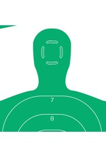 Allen EZ Aim - Silhouette Target, 12"x18", Green, Pack of 10 (15204)