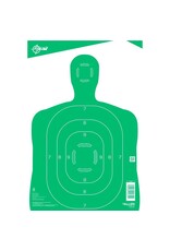 Allen EZ Aim - Silhouette Target, 12"x18", Green, Pack of 10 (15204)