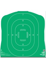 Allen EZ Aim - Silhouette Target, 12"x18", Green, Pack of 10 (15204)