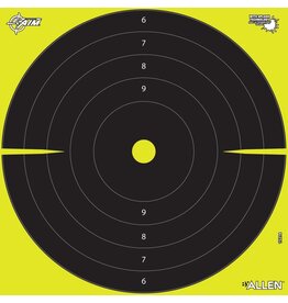 Allen EZ Aim - Non-Adhesive Splash Bullseye Targets, 12"x12", Pack of 12 (15214)
