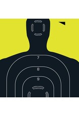 Allen EZ Aim - Non -Adhesive Silhouette Target, Reactive, 12"x18", Pack of 5 (15330)