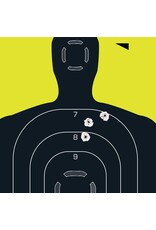 Allen EZ Aim - Non -Adhesive Silhouette Target, Reactive, 12"x18", Pack of 5 (15330)