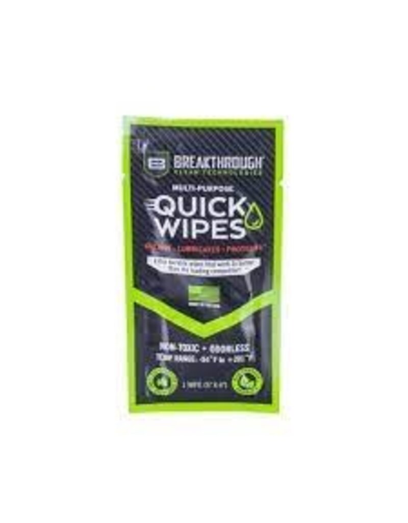 Breakthrough Clean Quick Wipe - Synthetic, Single Wipe (BT-CLP-QW-1)