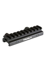 TRUGLO Riser Mount - Picatinny Style, 1/2"H, Aluminum, Black (TG8970B)