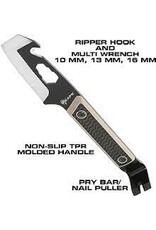 REAPR Versa - Tac Pry Bar, 4" Blade, 420 Stainless, Non-Slip Moulded Handle, MOLLE Sheath (11015)