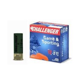 Challenger Sporting Shotgun - 12ga, 2-3/4", No.6, 1-1/8oz, Box of 25(10016)
