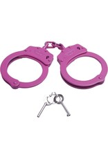 CampCo UZI - Handcuff Chain, 20 Position, 2 Keys, Pink (UZI-HC-C-PINK)