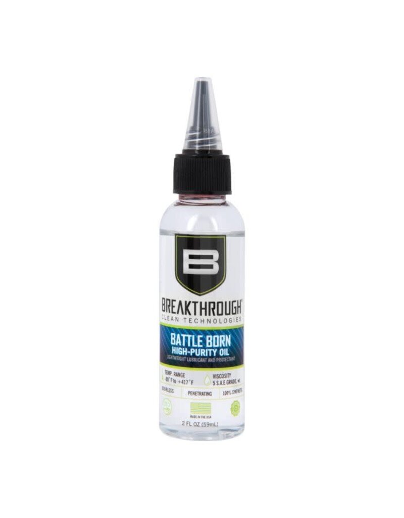 Breakthrough Clean Battle Born - High Purity Oil, 2oz Bottle (BTO-2OZ)