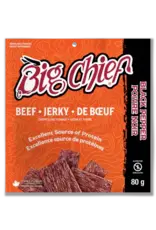 Big Chief Jerky - Black Pepper Beef, Zipper Pack, 80g (615)