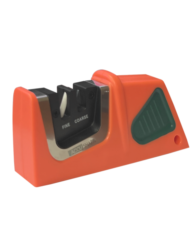 AccuSharp Compact - Pull Through Sharpener, Orange/Green (081C)