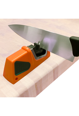 AccuSharp Compact - Pull Through Sharpener, Orange/Green (081C)