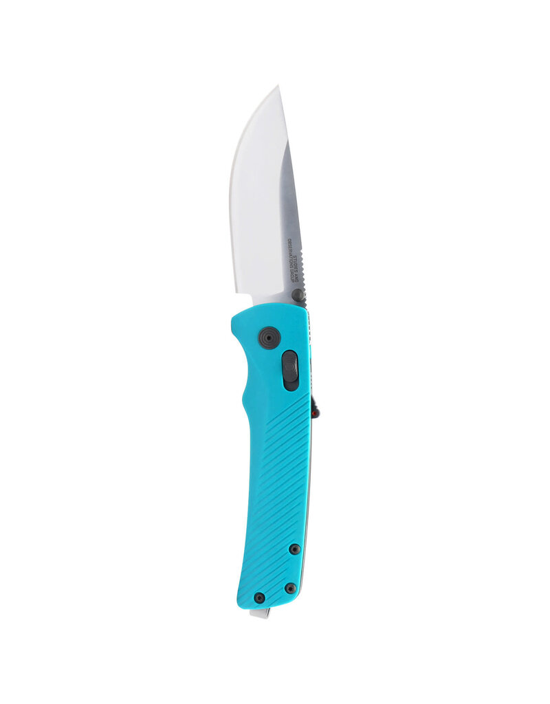 SOG Flash AT - 3.45" Blade, D2 Tool Steel, Drop Point, Glass Reinforced Nylon Handle, Petrol Green (11-18-13-41)