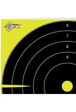 Allen Ez Aim Splash - Peel Away Target Pad, Bullseye, 12.5", Pack of 30 (15214-30)