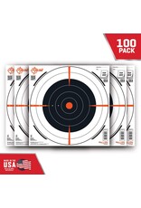 Allen Ez Aim - Peel Away Target Pad, Bullseye, 12", Pack of 100 (15334-100)
