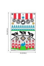 Allen Ez Aim Fun Series - Get The Game On, 12"x18", Pack of 8 (15642)