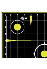 Allen Ez Air Splash - Reactive Paper Target, Sight-In Grid, 12"x12", Pack of 12 (15211)