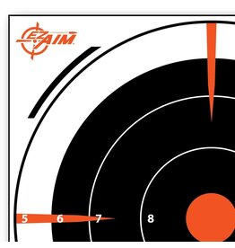 Allen Ez Aim - Paper Targets, Bullseye, 8", Pack of 26 (15246)