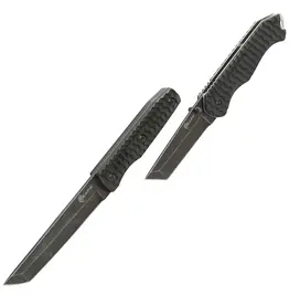 REAPR Tac Tanto - Knife Set, 4.75" Fixed, 3.25 Folder, 420 Stainless, 1680D Sheath (11008)