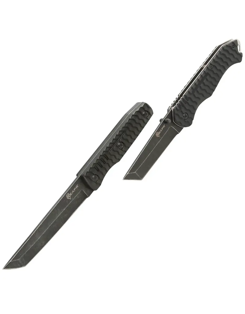 REAPR Tac Tanto - Knife Set, 4.75" Fixed, 3.25 Folder, 420 Stainless, 1680D Sheath (11008)