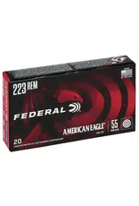 Federal American Eagle - 223 Rem, 55gr, FMJBT, Box of 20 (AE223)