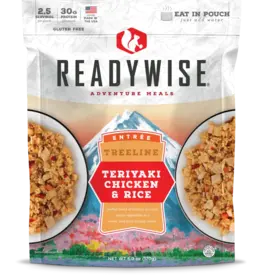 ReadyWise Adventure Meals - Treeline Teriyaki Chicken With Rice, 170g (80-106)